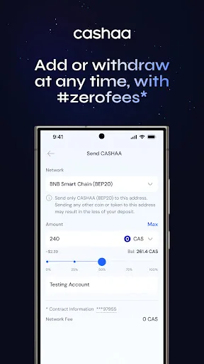 Cashaa: Earn & Manage Crypto screenshot 3