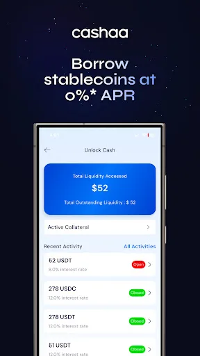 Cashaa: Earn & Manage Crypto screenshot 4