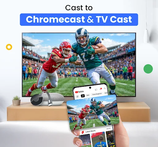 Cast for Chromecast & TV Cast screenshot 1