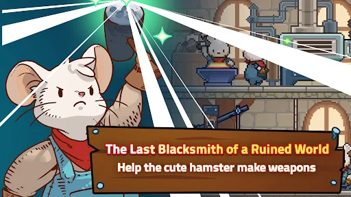 King Smith : Blacksmith RPG screenshot 1