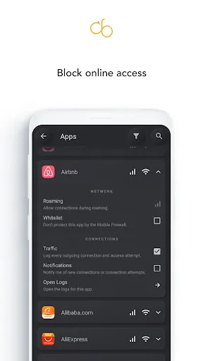 Firewall No Root: App Firewall screenshot 3