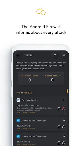Firewall No Root: App Firewall screenshot 4
