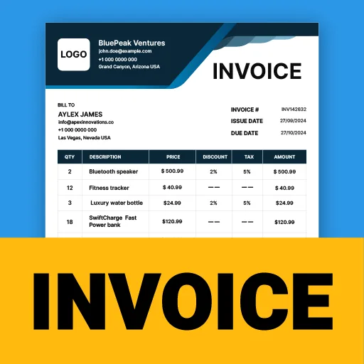 Invoice Maker & Receipt Maker