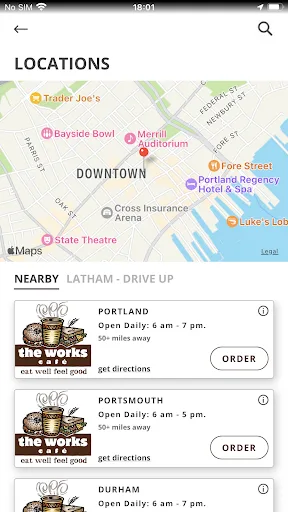Works Cafe screenshot 2