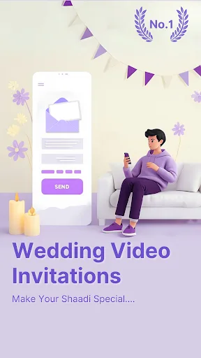 Wedding Video Invitation Maker screenshot 2