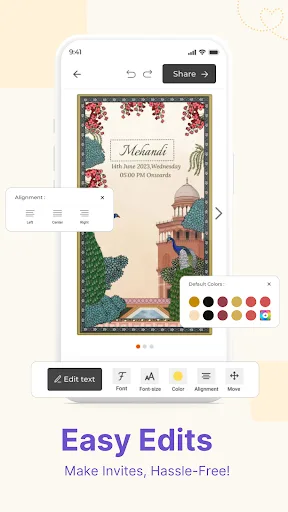 Wedding Video Invitation Maker screenshot 4