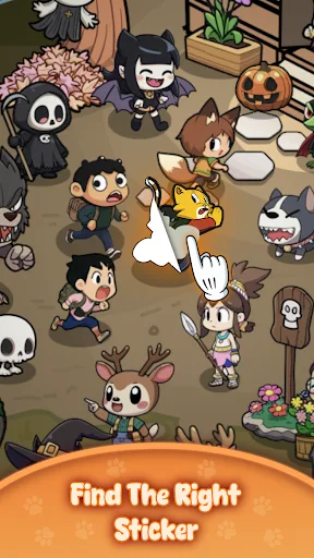 Sticker Saga: Cat's Adventures screenshot 1