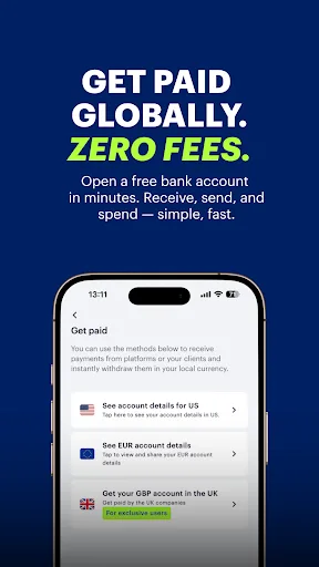 Cenoa: Get Paid Globally screenshot 1