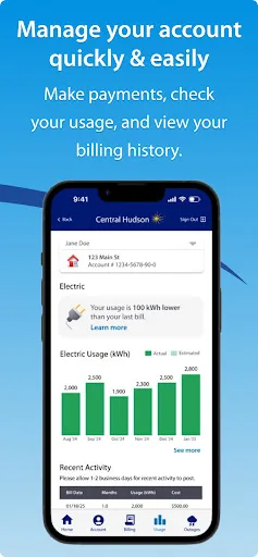 Central Hudson Mobile screenshot 2