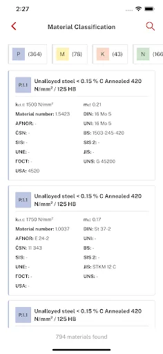CERATIZIT screenshot 5