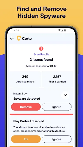 Certo: Anti Spyware & VPN screenshot 3