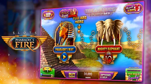 Slots - Pharaoh's Fire screenshot 1