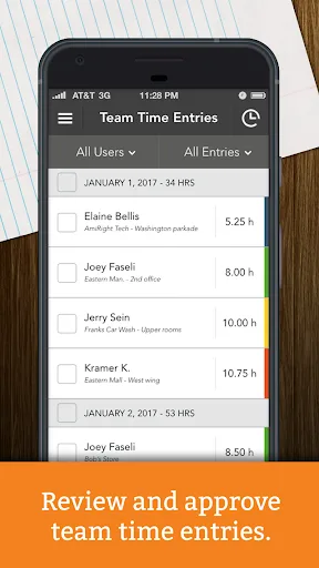 Time Tracker screenshot 3