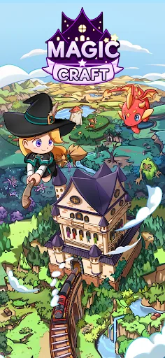 Magic Craft - Merge Tycoon screenshot 1