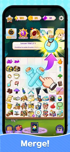Magic Craft - Merge Tycoon screenshot 3