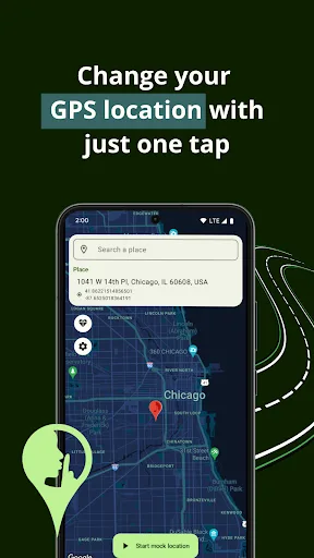 LocaShift - Fake GPS screenshot 1