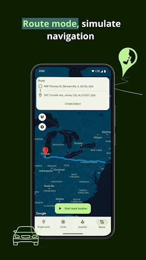 LocaShift - Fake GPS screenshot 4