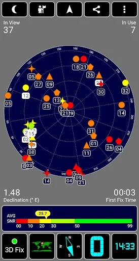GPS Test screenshot 2