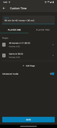 Chess Clock screenshot 3