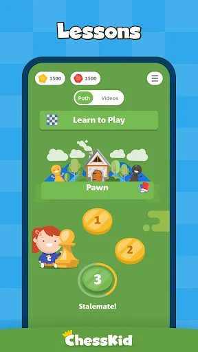 Chess for Kids - Play & Learn screenshot 2