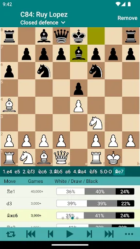 Chess Opener Lite screenshot 1