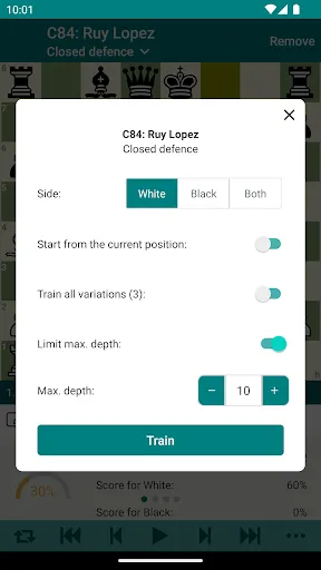 Chess Opener Lite screenshot 3