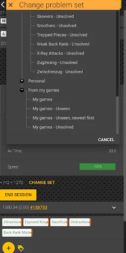 Chess tempo - Train chess tact screenshot 3