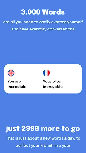 Most Common French Words screenshot 1
