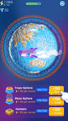 Idle World - Build The Planet screenshot 5