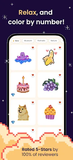 Pixel Buddy: Color by Number screenshot 1