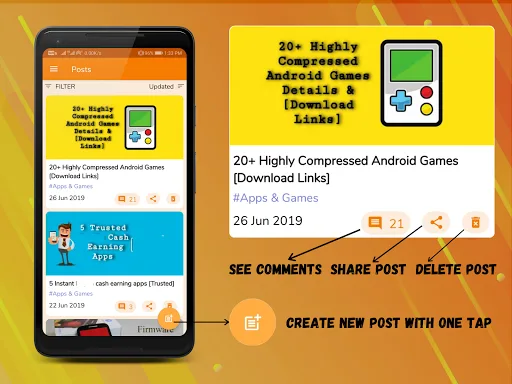 Blogspot Prime : Pocket Blogge screenshot 3