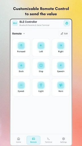 BLE Controller – Arduino ESP32 screenshot 5