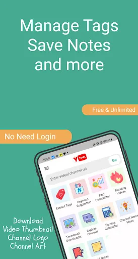 yTool - Grow Video and Channel screenshot 1