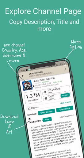 yTool - Grow Video and Channel screenshot 3