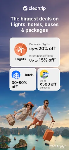 Cleartrip Flight Hotel Booking screenshot 2