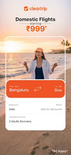 Cleartrip Flight Hotel Booking screenshot 3