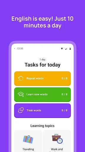 10 Minute English screenshot 1