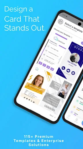 ClickCard - Business Card App screenshot 1