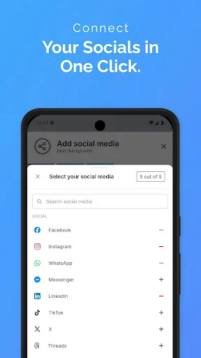 ClickCard - Business Card App screenshot 4
