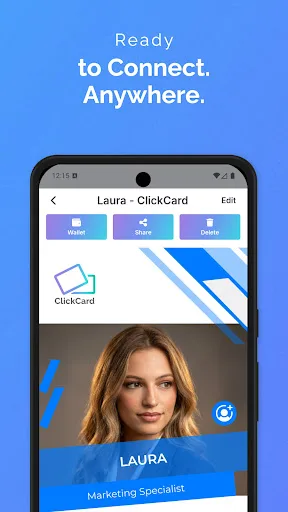 ClickCard - Business Card App screenshot 5