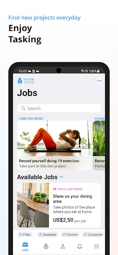 clickworker screenshot 2