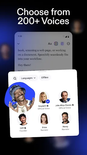 Speechify – Text to Speech screenshot 3