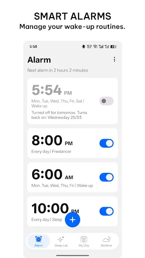 Clock Phone: Alarm & Sleep screenshot 1