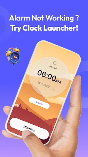 Alarm Clock Launcher screenshot 2