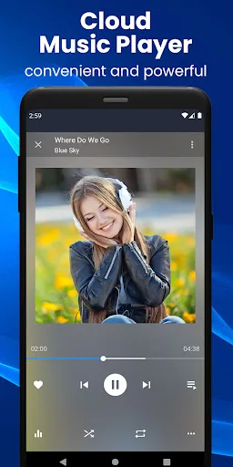 CloudBeats Cloud Music Player screenshot 1