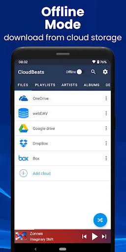 CloudBeats Cloud Music Player screenshot 2