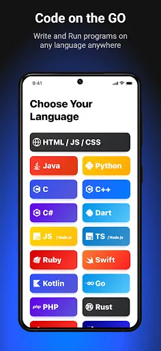CodeSnack IDE screenshot 1