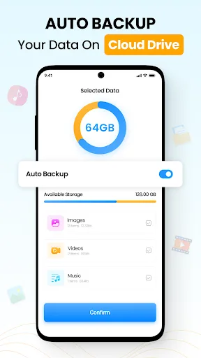 Cloud storage: Cloud backup screenshot 2