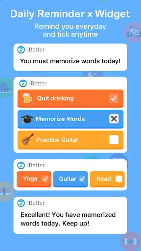 iBetter · Habit Tracker screenshot 2