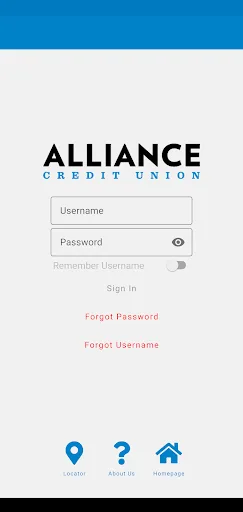 Alliance CU Mobile Banking screenshot 1